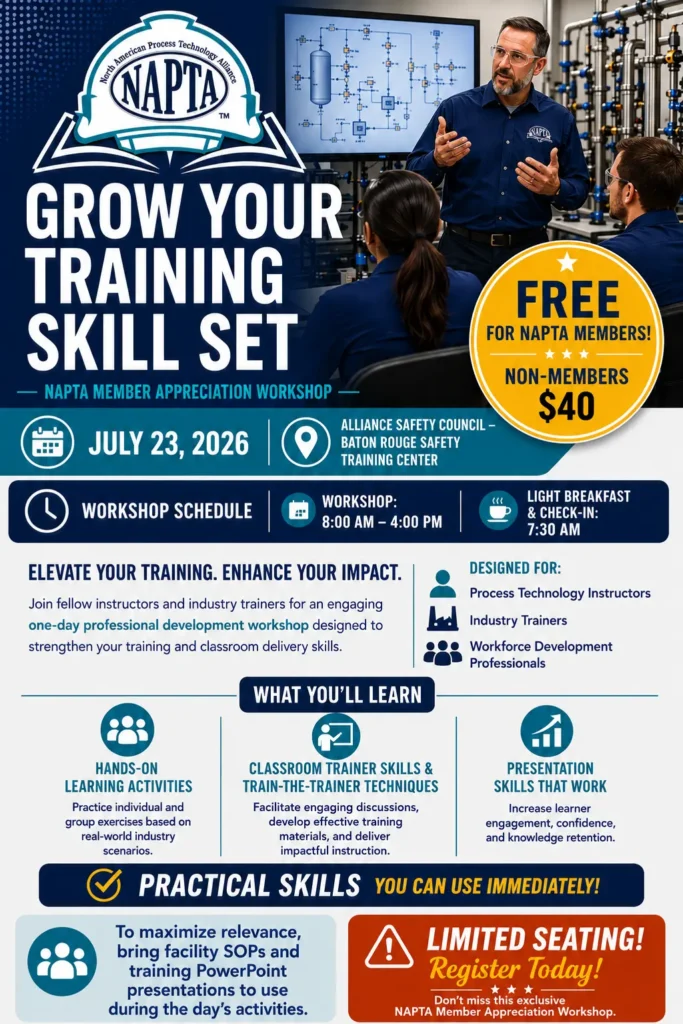 Growing Your Training Skill Set Flyer
